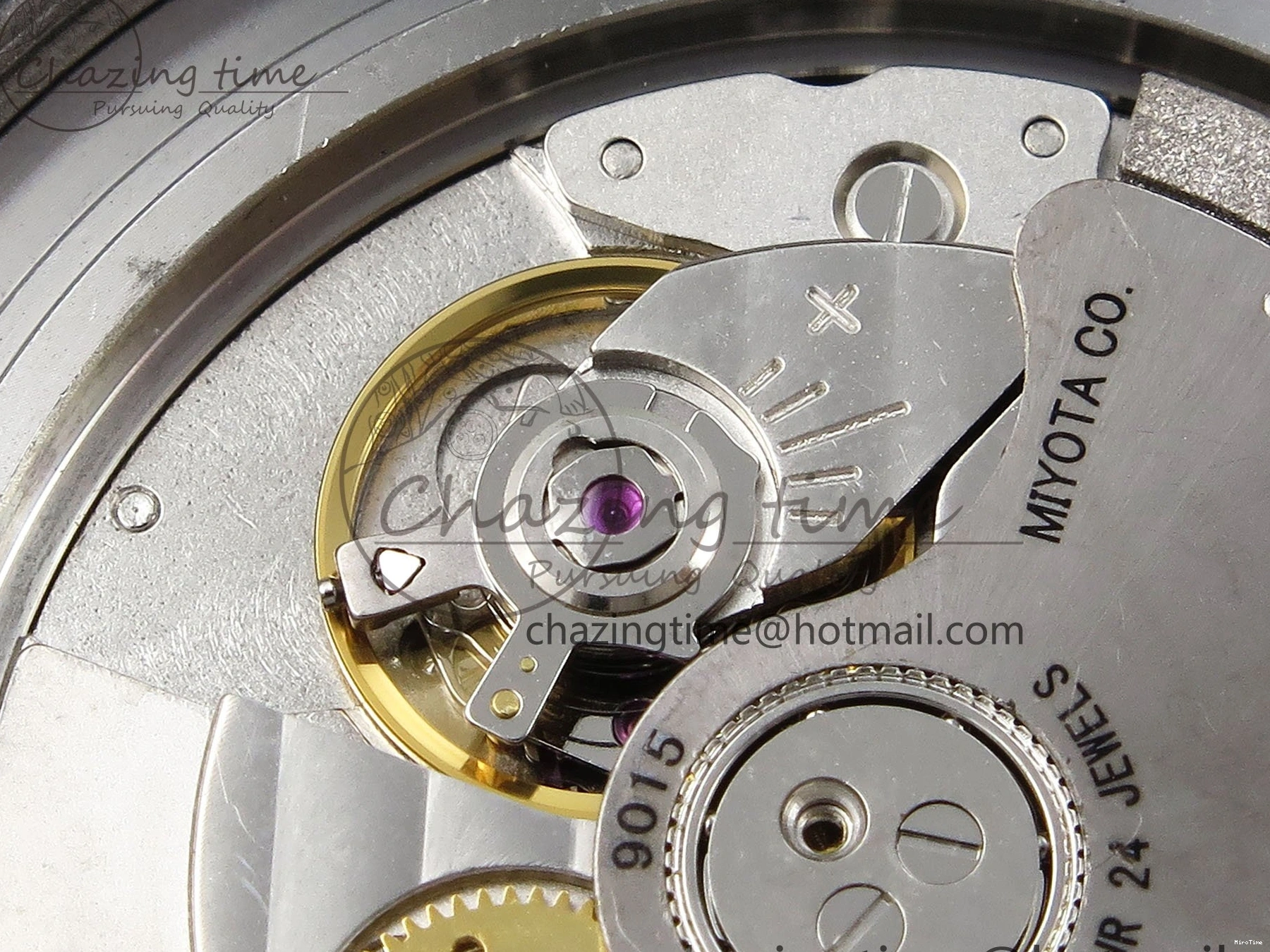 MIROTIME 0515 Pilot Mark XVIII Titanium BLSF 1:1 Best Edition Black Dial on Brown Leather Strap MIYOTA Popular 7020